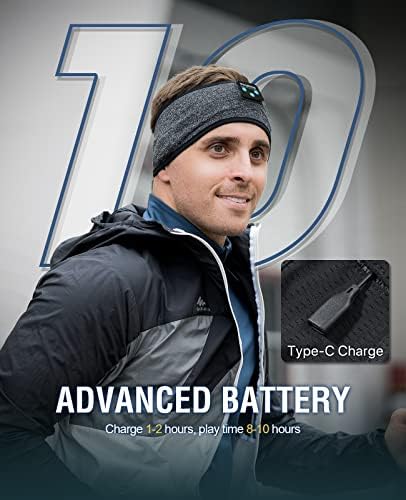 Perytong Wireless Bluetooth Sports Headband Headphones – Ultimate Comfort & Crystal-Clear Sound for Sleep, Yoga & Jogging – Perfect for Insomnia Relief, Meditation, and Easy Device Pairing