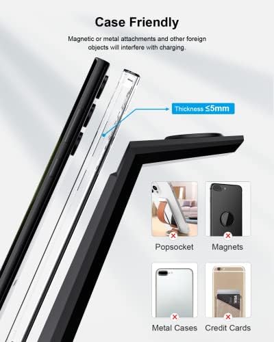 NANAMI Premium 3-in-1 Wireless Charging Station for Samsung Devices – Ultra-Fast Qi Charger Stand for Galaxy S25, S24, S23 Ultra, S22, S21, Z Flip, Fold 4, Galaxy Watch 6/5/5 Pro/4/3 & Buds 2 Pro – Sleek, Space-Saving Design for Modern Lifestyles
