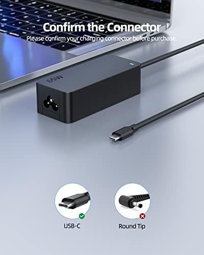 Ultra-Fast USB-C Charger for Lenovo Think Pad X1 Series – 65 W & 45 W Power Delivery, Compatible with All Generations from 1 to 11, Ensured Safety & Reliable Performance for Yoga & Nano Models – 30-Day Hassle-Free Returns, 12-Month Warranty Included