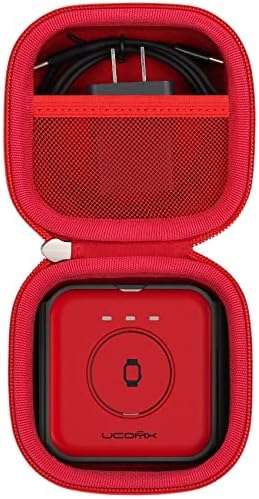 Khanka Premium Hard Shell Case for Iseyyox, RTOPS, Hicober & UCOMX Nano 3-in-1 Wireless Charger – Shock-Resistant, Lightweight Yellow Travel Accessory for Optimal Protection and Seamless Organization While On the Move