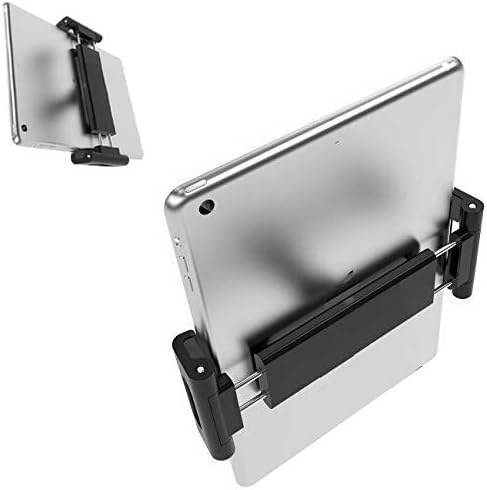 Marine-Grade Adjustable Tablet & Smartphone Mount – Lycan Series 360° Rotatable Handlebar Holder for i Pad Pro, Galaxy Tab & i Phone – Secure Device Management for Boats with Quick Release Functionality – Elevate Your Nautical Adventures with Universal Compatibility & Robust Design