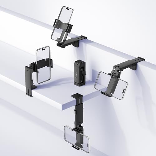 Perilogics 2025 Ergonomic Airplane Phone Holder Mount – Ultimate Travel Companion for Content Creators, Enhanced Stability & Comfort for Long Journeys, Lightweight & Portable Smartphone Stand, Perfect for Travel, Cruises & Desk Use, Smart Tech Accessory for Effortless Entertainment and Communication