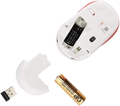 Logitech M325 Wireless Mouse in Cocktail Design – Ergonomic Comfort and Precision Tracking for All Operating Systems, Long Battery Life Up to 18 Months, Perfect for Travel and Home Office Setup