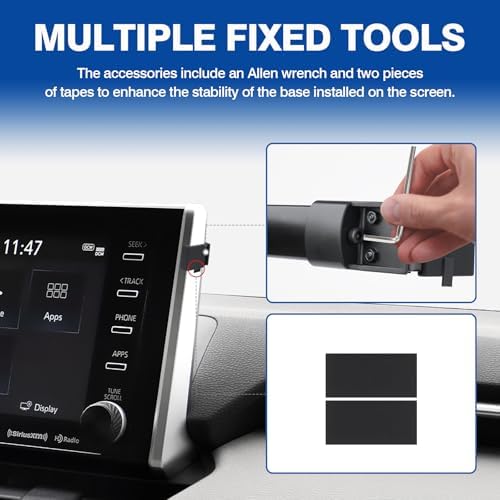 Autorder 360-Degree Rotating Car Phone Holder for Toyota Corolla 2019-2025 & Corolla Cross 2022-2025 – Hands-Free Air Vent Mount for Optimal Navigation & Communication – Durable & Sleek Design for Enhanced Driving Safety and Convenience