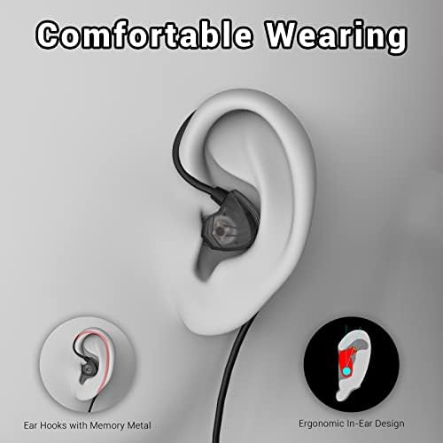 Cubilux Premium USB C Earphones with Right Angle Connector – High-Resolution In-Ear Headphones for Samsung Galaxy S25/S24/S23/S22, i Phone 16/15 Pro Max, i Pad Pro, Google Pixel – Superior 96 k Hz/24-bit DAC for Enhanced Audio in Gaming and Music – Comfortable Fit, Noise Isolation, and Durable Design for On-the-Go Listening