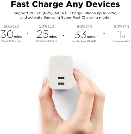 Experience Unmatched Charging Efficiency with Innergie SE3 30 W USB-C Fast Charger – Versatile Power Adapter for i Phone 16, Samsung S24, Mac Book Air & More – Advanced SFC 2.0, PD 3.0, QC 4+ Compatibility with Safety Features for Optimal Device Protection – Compact & Portable Design for On-the-Go Power Solutions – Elevate Your Charging Experience Today!
