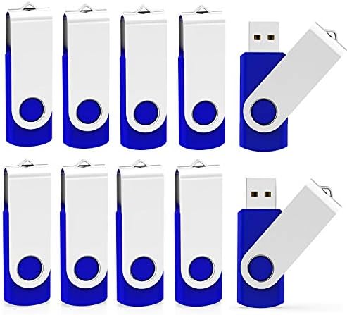 KOOTION 10 Pack USB 3.0 32 GB Flash Drive – Ultimate High-Speed Portable Memory Stick for Effortless File Storage and Transfer, Sleek Black Design for Professionals and Students