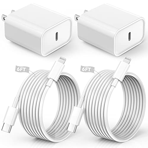 Super Fast i Phone Charger Bundle – 10-Foot MFi Certified USB-C to Lightning Cable with High-Power Charging Block for Instant Compatibility with i Phone 14/14 Pro Max/14 Plus/13/13 Mini/12/11/X/XR/SE & i Pads – Unmatched Speed & Durability for Effortless Charging on the Go
