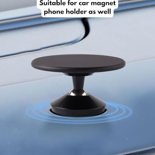Sleek Silver Gym Magnetic Phone Holder – Dual Magnet Technology for Unmatched Grip, 360° Rotatable Design for Optimal Viewing Angles, Effortless Attachment to Metal Surfaces, Compatible with i Phone 12/13/14/15/16, Samsung & All Mag Safe Smartphones – Ultimate Portable Phone Mount for Distraction-Free Workouts