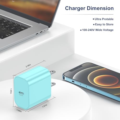 Fast Charging Multi-Port USB C Power Adapter – 5-Port 40 W Wall Charger for i Phone 16 Pro Max, 16 Pro, 15 Pro Max, and More – Compact Cube Design with 3 USB-C and 2 USB-A Ports – Ideal for Efficient Device Charging in Homes and Offices – Built-in Safety Features for Overcharging Protection – Perfect for Busy Professionals and Families