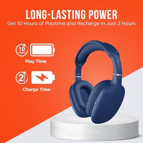 Transform Your Listening Journey with Premium Foldable Bluetooth Over-Ear Headphones – Superior Noise Isolation for Ultimate Focus, Plush Foam Ear Cushions for Extended Comfort, and Built-in Microphone for Effortless Communication – Perfect for Fitness Enthusiasts and Travel Lovers Alike, Unisex Design for All Users