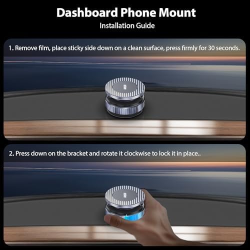 Advanced Carbon Fiber Mag Safe Car Phone Holder – 96 LBS Vacuum Suction & 2800 gf Magnetic Grip for Secure Hands-Free Navigation – 360° Adjustable Mount Compatible with i Phone 12 to 16 Pro Max – Ultimate Stability for Modern Drivers