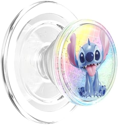 Stylish Lilo & Stitch Pop Socket Grip with Kickstand – Versatile One-Handed Phone Holder for Seamless Use and Enhanced Compatibility across Devices – Effortless Style and Functionality in a Durable Accessory for i Phone, Samsung, and More – Perfect for Wireless Charging and Swappable Designs – Ideal Anti-Drop Solution for Everyday Convenience