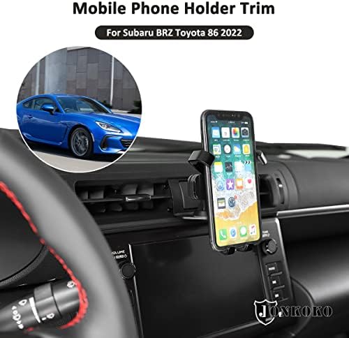 Revolutionary Aluminum Alloy Anti-Shake Phone Mount for Subaru BRZ & Toyota 86 (2013-2022) – Precision Adjustable Car Holder for Ultimate Hands-Free Experience and Seamless Navigation Stability