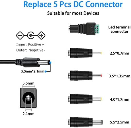 Versatile 24 V 1 A Power Adapter – Universal AC to DC Converter for Seamless Security Camera and Router Power Supply – Durable US Plug Design with Built-In Safety Features for Reliable Performance and Fast Charging