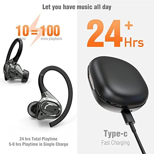 Premium Bluetooth Earbuds for Small Ears – IPX7 Waterproof Wireless Headphones with Noise Isolation and Built-in Microphone for Superior Sound Quality During Workouts and Daily Activities