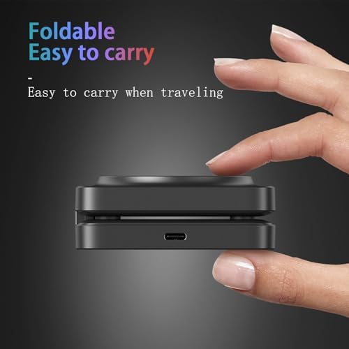 Ultimate 3-in-1 Magnetic Wireless Charger Stand for i Phone 16/15/14/13/12, Air Pods, and Apple Watch Series – 15 W Fast Charging Station with Enhanced Compatibility for All Apple Devices – Sleek Black Design for Effortless Desk Organization and Safe Charging Solutions