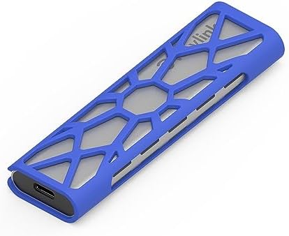 WAVLINK High-Performance Aluminum NVMe M.2 SSD Enclosure – Ultra-Fast 10 Gbps USB Type-C Adapter for 2230/2242/2260/2280 SSDs, Supports Up to 2 TB, UASP Enabled for Enhanced Data Transfer Efficiency and Versatile Device Compatibility with OTG Converter Included