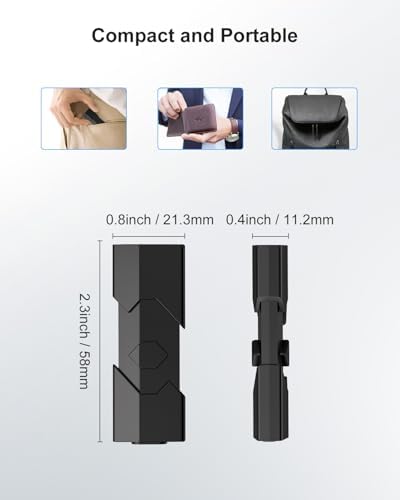 RAOYI 128 GB Dual OTG USB C Flash Drive – Versatile 2-in-1 Memory Stick for i Phone 15, i Pad Pro, Android Devices | Portable Retractable USB 3.0 Storage Solution with Enhanced Speed and Compatibility | Perfect for Professionals & Students on the Go