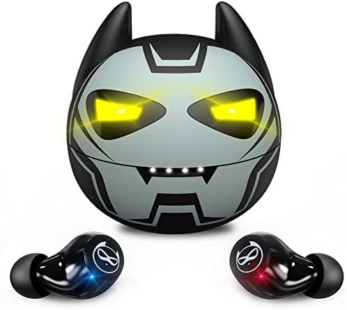 Kids Bluetooth 5.3 Wireless Earbuds with Touch Control – Adorable Pink Kitty Charging Case, IPX5 Waterproof Design, Hi-Fi Stereo Sound, Built-in Microphone for Clear Calls – Perfect for Young Music Lovers and Gamers