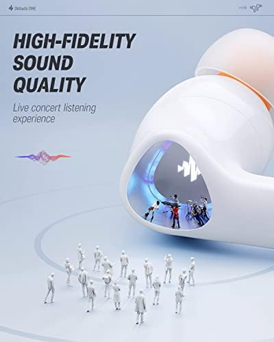 Donner Dobuds ONE Wireless Earbuds – Advanced Bluetooth 5.2 Noise Cancelling Earphones with 4-Mic Clarity, Custom EQ Sound Tuning App, 32-Hour Battery Life & Fast Charging – Optimal for Unmatched Audio Clarity and Everyday Convenience