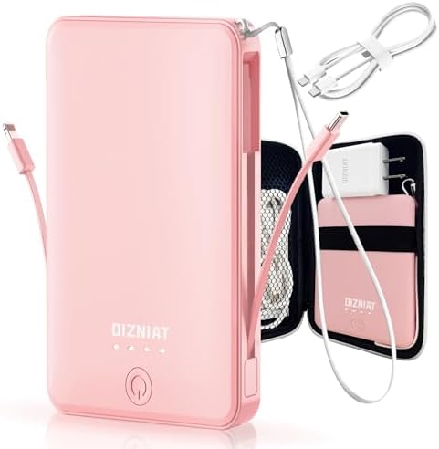 Premium 10000 m Ah Slim Portable Power Bank with Dual Built-In Cables – Fast 22.5 W Quick Charge for i Phone 11-16 & Android Devices – Ultra-Lightweight Travel Companion with 4 Outputs – Complete Charging Solution Including Wall Charger & Organizer – Versatile Compatibility for All Your Gadgets Premium 10000 m Ah Slim Portable Power Bank with Dual Built-In Cables – Fast 22.5 W Quick Charge for i Phone 11-16 & Android Devices – Ultra-Lightweight Travel Companion with 4 Outputs – Complete Charging Solution Including Wall Charger & Organizer – Versatile Compatibility for All Your Gadgets