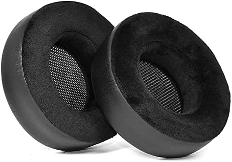 Premium Upgrade Virtuoso XT Thicker Earpads – Superior Velour Leather Replacement Ear Cushions for Corsair Virtuoso RGB Wireless SE Gaming Headset, Enhanced Comfort with High-Density Noise Cancelling Foam, Increased Thickness for Ultimate Audio Immersion and Long-Lasting Performance