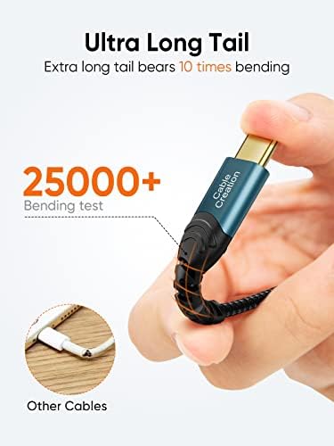 Compact USB C Cable Duo – 0.5 FT Braided Fast Charging Cables for Seamless Data Transfer | 3 A Power & 480 Mbps Speed | Ultimate Compatibility for Mac Book Air, Galaxy S22 Ultra, Stylus Pen, and More | Durable Design | Ideal for On-the-Go Connectivity