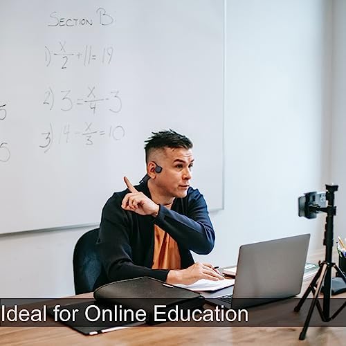 Revolutionary Open-Ear Bone Conduction Headphones for Active Lifestyles – Waterproof Wireless Sport Earbuds with Sweatproof Design and Built-in Microphone for Ultimate Comfort and Safety During Workouts – Trendy Green Color with Universal Device Compatibility