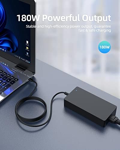 Ultimate MSI Gaming Laptop Charger – UL Certified 180 W Replacement for GF63, GF65 Thin, and More – Enhanced Speed & Compatibility with 30-Day Hassle-Free Returns and 12-Month Warranty – Perfect for Gamers and Creatives Seeking Reliable Power Solutions