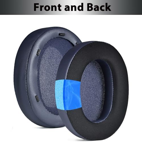 Upgrade Your Sony WH-XB910 N Headphones with Premium Memory Foam Earpads – Noise-Canceling Cushions Featuring Secure Buckle Design for Ultimate Comfort and Sound Isolation in Black – Perfect Replacement for Wired & Wireless Audio Enjoyment