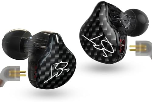 YINYOO KZ ZST Colorful Hybrid In-Ear Earphones – 1 BA + 1 DD Hi-Fi Wired Gaming Headset with Noise Isolation for Superior Audio Clarity – Stylish, Ergonomic Design for Enhanced Comfort and Compatibility