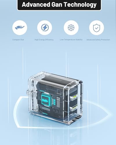 45 W Samsung Super Fast Dual Port USB-C Wall Charger – Ga N Technology for Rapid Charging of Galaxy S25/S24/Note 20, Mac Book Air, i Phone 16/15, and i Pad – Compact & Versatile Fast Power Adapter for All Devices – Enhanced PPS Performance for Speed & Compatibility