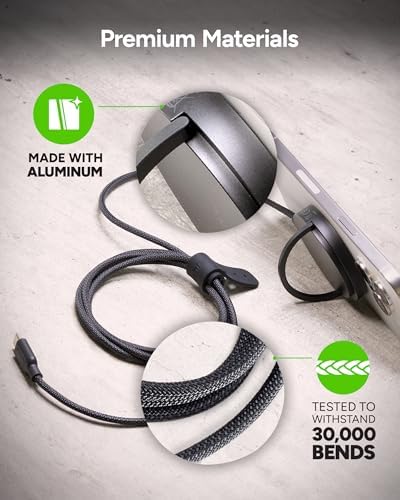 Mophie 15 W Fast Wireless Charging Pad with Kickstand – Sleek Mag Safe & Qi2 Compatible Charger for i Phone 16/15/14/13/12, Air Pods Pro (2 nd & 3 rd Gen) – Compact Travel Essential with Integrated Cable in Black for Effortless Portability and Hands-Free Viewing