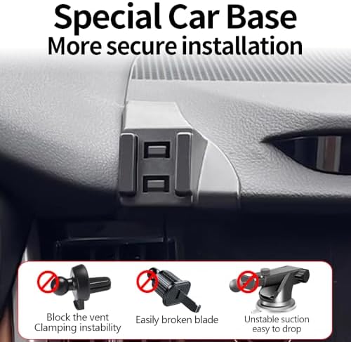 Subaru Outback 2021-2025 Custom Car Phone Holder: 360-Degree Rotating Dashboard Mount for Secure Mobile Navigation and Hands-Free Calling – Premium Interior Accessory for Enhanced Driving Safety and Style