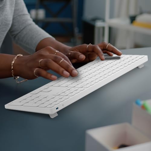 Revolutionize Your Typing with the Ultimate Full-Size Wireless Bluetooth Keyboard for Mac – Ergonomic Design, Numeric Keypad, and 90-Day Rechargeable Battery for Seamless Productivity and Comfort Across i Mac, Mac mini, Mac Book Pro, and Air