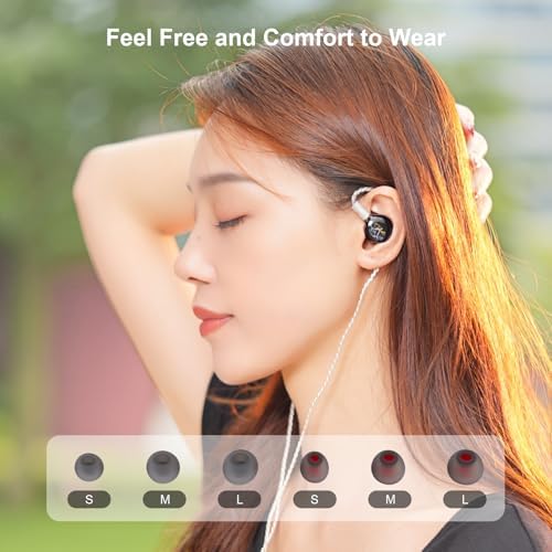 QOA Kinera Celest Premium Hi-Fi In-Ear Monitors – Superior SPD2.0 BA Driver Wired Earphones for Musicians, DJs & Sound Engineers, Durable Resin Construction with Customizable 2-Pin Detachable Cable in Striking Blue for Unmatched Comfort and Acoustic Precision