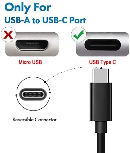 USB C Fast Charger for Jitterbug Flip 2, Lively Smart 3, and Sonim XP3 Plus – 5 Ft High-Speed Charging Cable for Ultimate Device Compatibility and Durability