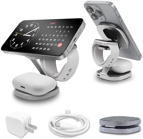 Ultimate 3-in-1 Wireless Travel Charger for Apple Devices – Fast, Safe, and Adjustable Power Hub for i Phone, Apple Watch & Air Pods – Compact, Durable Design Perfect for On-the-Go Charging Ultimate 3-in-1 Wireless Travel Charger for Apple Devices – Fast, Safe, and Adjustable Power Hub for i Phone, Apple Watch & Air Pods – Compact, Durable Design Perfect for On-the-Go Charging