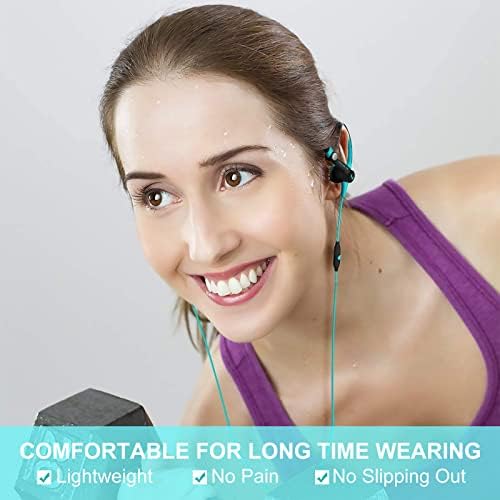 Sweatproof Wired Earbuds with Over-Ear Hooks – High-Performance Sport Headphones for Gym, Running & Jogging – 3.5 mm Jack Compatible – Enhanced Sound Quality & Secure Fit for Active Lifestyles
