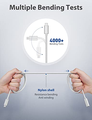 Stouchi 6.6 FT USB-C Extension Cable – Type C 3.1 Male to Female, Ultra-Fast Charging & Data Transfer for PSVR2, Galaxy S23, i Pad Mini/Pro, Mac Book Air M1/M2, and Mag Safe – Enhanced Connectivity & Durability for Gaming and Streaming