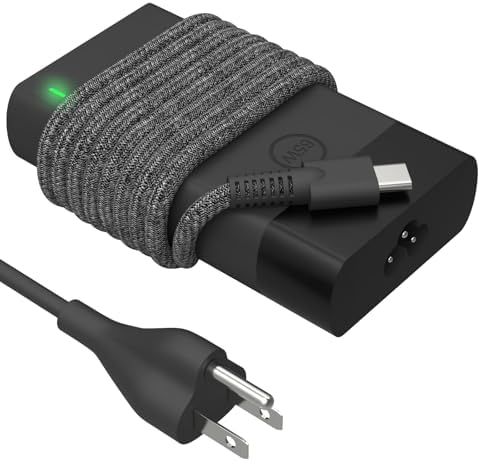 Universal 65 W USB-C Laptop Charger: High-Speed Power Solution for HP Envy, Elitebook, Spectre x360, Lenovo Thinkpad, Dell Latitude, Acer, ASUS, and Samsung Devices – Versatile Compatibility with Multiple Models for Efficient Charging – 30-Day Satisfaction Guarantee and 12-Month Warranty Included