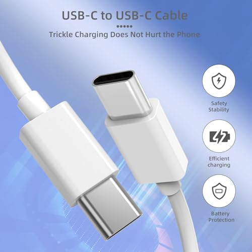 Ultra-Fast 20 W PD i Phone Charger Pack – MFi Certified USB-C Wall Charger Set with Four 6 FT Lightning Cables for i Phone 14, 13, 12, 11 Pro Max, XR, XS, X, i Pad & Air Pods Pro – Compact, Durable, and Versatile Charging Solution for Home and Travel