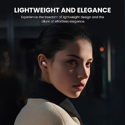 Elevate Your Sound Experience with TRANYA T6 Wireless Earbuds – Featuring Qualcomm apt X Adaptive Audio, CVC 8.0 Noise Cancellation, and Multipoint Bluetooth Connectivity for Ultimate Versatility, Plus IPX5 Waterproof Design Perfect for Active Lifestyles and Customizable Sound Profiles
