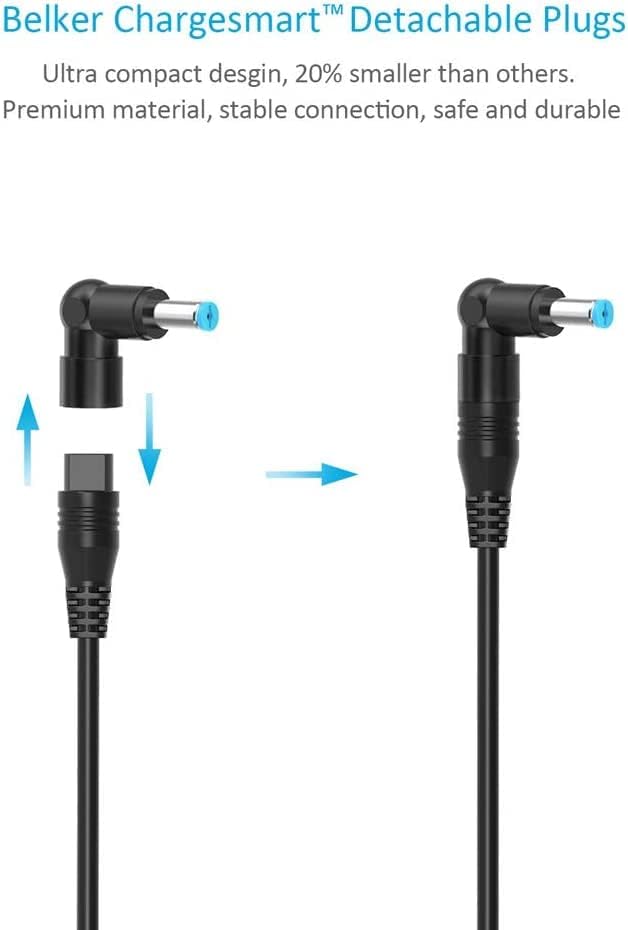 Universal 90 W Laptop Charger with Versatile Compatibility – Fast Charging for Dell, HP, Lenovo, Acer, and More – Ideal Power Supply for Notebooks and Chromebooks – Includes Multiple High-Quality Tips and 24-Month Warranty – Enhanced Performance and Reliability for Your Everyday Needs