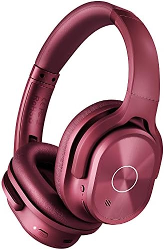 Unleash Immersive Sound Quality with ZIHNIC Rose Gold Bluetooth Headphones – 40-Hour Battery Life, Superior Noise Cancelling, and Plush Earpads for Ultimate Comfort – Perfect for Travel, Daily Commutes, and Home Listening – Seamless Device Pairing for Effortless Enjoyment