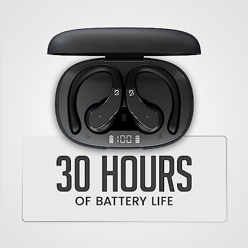 Back Bay Audio Runner’s Wireless Earbuds – Cutting-Edge Bluetooth Sports Headphones with Immersive Deep Bass, Ergonomic Comfort, and IPX7 Waterproofing for Dynamic Athletes – Ideal for Running, Gym Sessions, and Intense Workouts – 2025 Model Featuring Enhanced Connectivity and Up to 8 Hours of Continuous Playtime