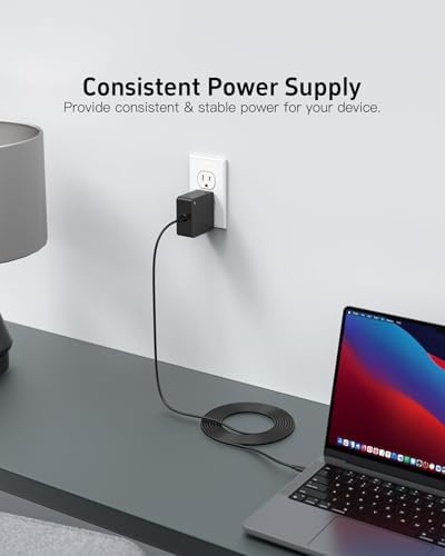 65 W USB-C Power Delivery Charger – Fast Charging for Asus Zenbook, HP Spectre x360, Dell Latitude, Lenovo Think Pad & More – Universal Compatibility for Laptops, Tablets & Smartphones – Ideal for i Phone 16 & Samsung Galaxy Series