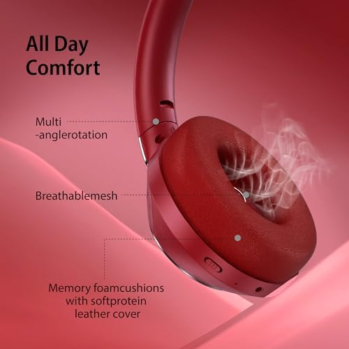 Unleash Extraordinary Sound with 100-Hour Playtime Active Noise Cancelling Bluetooth Headphones – Comfortable Over-Ear Design with Rich Deep Bass, Built-In Mic for Crystal Clear Calls, Swift Charging for On-the-Go Lifestyle, Perfect for Travel and Music Enthusiasts