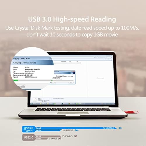 Leizhan 128 GB Type C USB Flash Drive – High-Speed USB 3.0 OTG Thumb Drive for Samsung Galaxy S10, S9, Note 9 & Google Pixel XL – Versatile Dual Connector for Effortless Data Transfer and Enhanced Storage Solutions